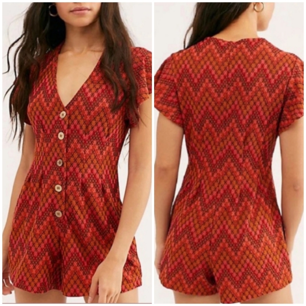 Free People Phoenix Playsuit Romper